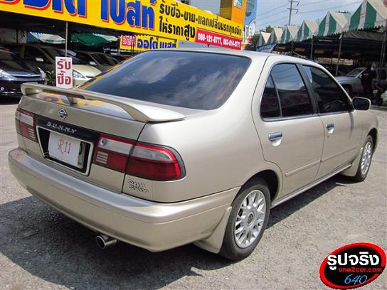 ขายรถยนต์มือสอง NISSAN SUNNY SUPER SALOON ติดแก็ส LPG หัวฉีด การันตรีสภาพรถสวยมาก ราคาสุดคุ้ม รูปที่ 5