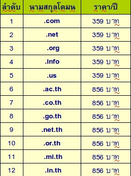 บริการรับ จด โดเมน Domain ให้เช่า เว็บโฮสติ้ง WebHosting, Host ราคาถูก มากด้วยคุณภาพ รูปที่ 3