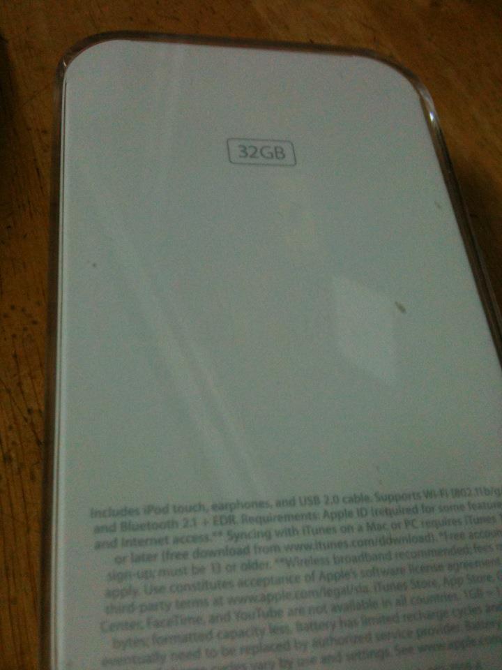 ขาย IPOD Touch 32 GB Black รับประกัน SIS 1 ปี รูปที่ 3