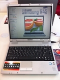 ขาย Notebook Samsung R45 ราคา8,500บาท มีประกันค่ะ