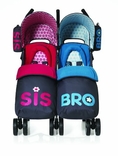 Get Best Price Cosatto You 2 Twin Stroller Sis Bro Too