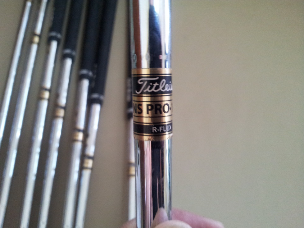 ต้องการขายชุดเหล็ก titleist 775 cb 4-AW สภาพดี รูปที่ 6