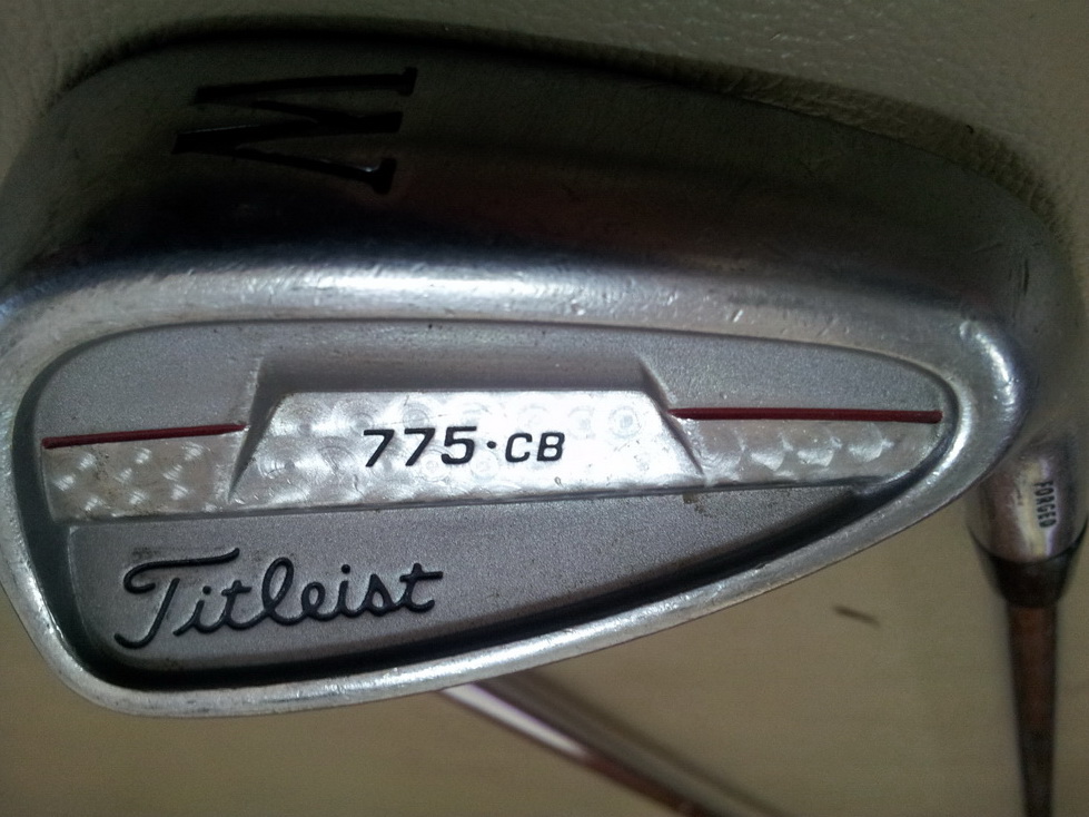 ต้องการขายชุดเหล็ก titleist 775 cb 4-AW สภาพดี รูปที่ 4