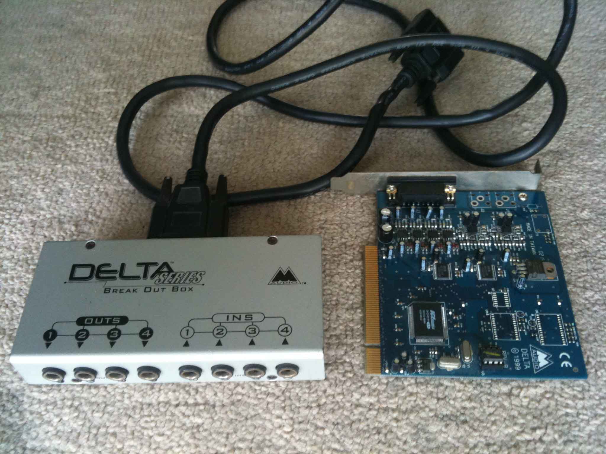 ขาย soundcard, interface M-Audio Delta 44 -4-In/4-Out 3,100 บาท รูปที่ 1