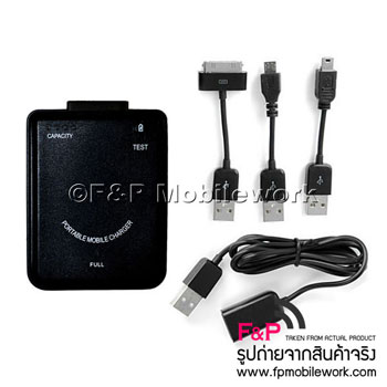 ขายแบตสำรองซัมซุงกาแล็คซี่วาย แบตพกพาSamsung Galaxy Y S5360 ที่ชาร์จแบตซัมซุงราคาถูก 3-in-1 Power Bank 2800mAh รูปที่ 1