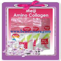 Meiji Amino Collagen Refill หน้าใส กระชับ เปล่งปลั่ง อ่อนกว่าวัย ด้วยการบำรุงผิวภายใน   รูปที่ 1