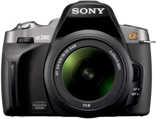 Top Rated Sony Alpha A380L Digital SLR Camera With 18 55 mm Lens รูปที่ 1