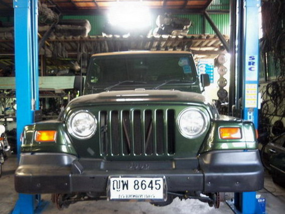 ขายรถ Jeep Wrangler 4.0L SAHARA ปี 2010 สีเขียว รูปที่ 1