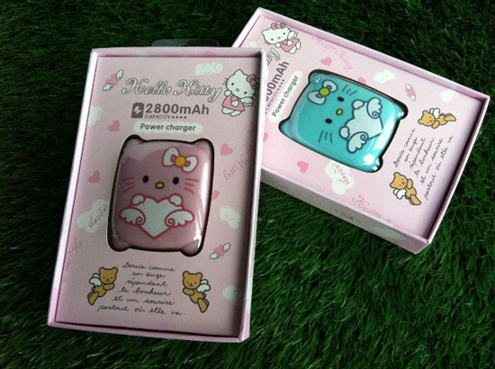 Hello Kitty 2800mAh Power Charger แบตสำรองลายคิตตี้ รูปที่ 3