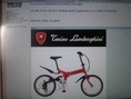 ขายจักรยานพับ แลมโบกิน๊ สวยๆสักคัน Folding bike lamborghini
