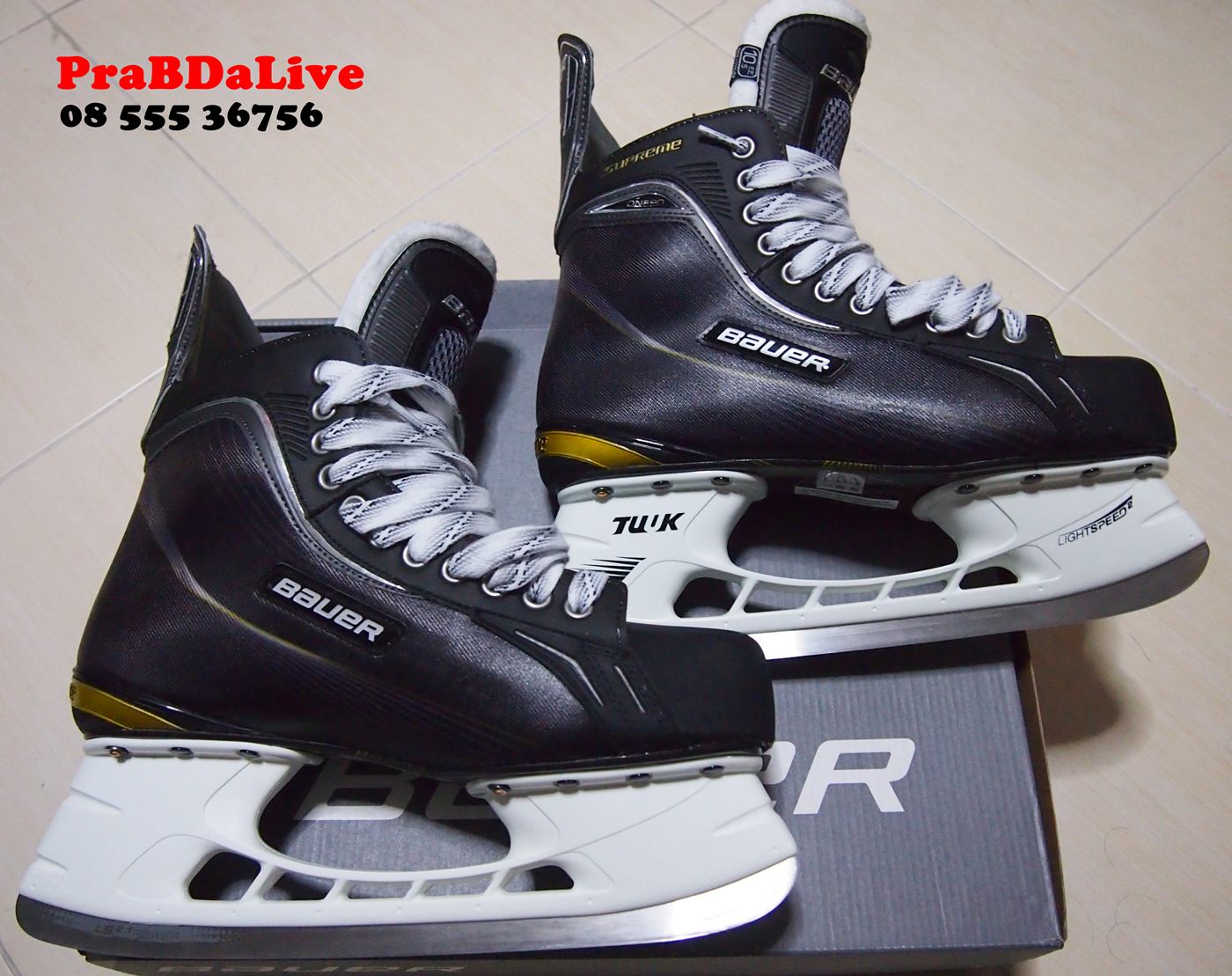 [ขาย]  Ice Hockey Skates :: Bauer Supreme One 80 [ Skate size 10.5 EE ] รูปที่ 1
