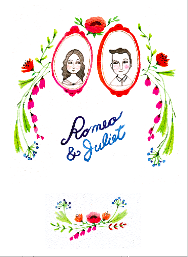 การ์ดแต่งงาน handmade รูปคู่ สีน้ำ การ์ดเชิญ แนวใหม่ ดีไซน์สวย เก๋ ไม่ซ้ำใคร ในสไตล์คุณ  รูปที่ 7