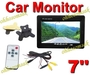 รูปย่อ ขายจอติดรถยนต์ มอนิเตอร์(Monitor) 7 นิ้ว สำหรับดูวิดีโอ ดีวีดีและกล้องถอยหลัง จอขนาดใหญ่ 7 นิ้ว รูปที่1