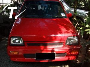 ขายมิร่า ปี93 รถสวย สภาพดี สีแดง ซื้อไปใช้ได้เลย 70000 รูปที่ 1