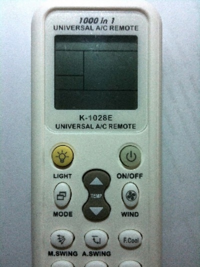 AC Remote Control แอร์ ใช้ได้ทุกยี่ห้อ รูปที่ 1