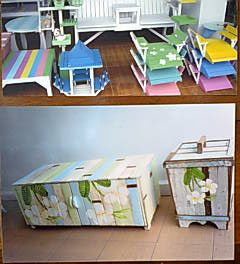 งานไม้เต็ง Handmade โต๊ะ ตู้ บ้านนก รั้วระแนงส่ง 088-9425725 ปัญญา รูปที่ 5