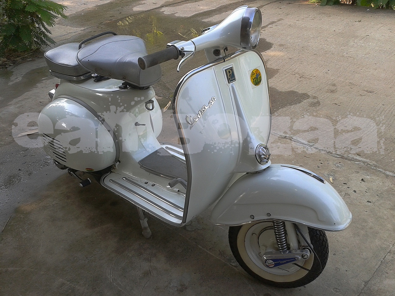 ขาย vespa 64 สีขาวมุก 38,000 (No book) รูปที่ 1