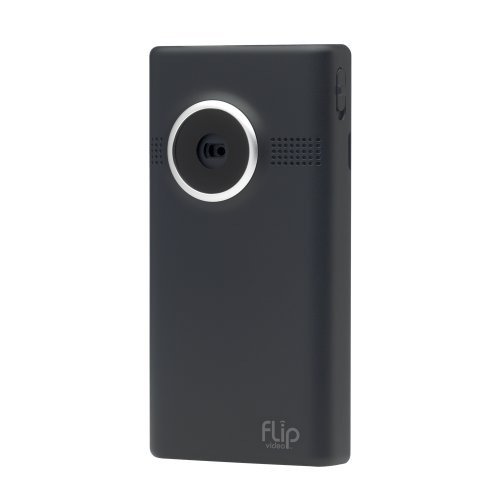 Best Buy Flip Mino HD 3rd Generation 120 minutes recording 8GB Memory Image Stabilisation Black รูปที่ 1