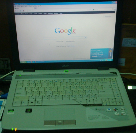 ขาย acer aspire 4220 RAM 4GB จอใหม่ คุ้มสุดๆ รูปที่ 1