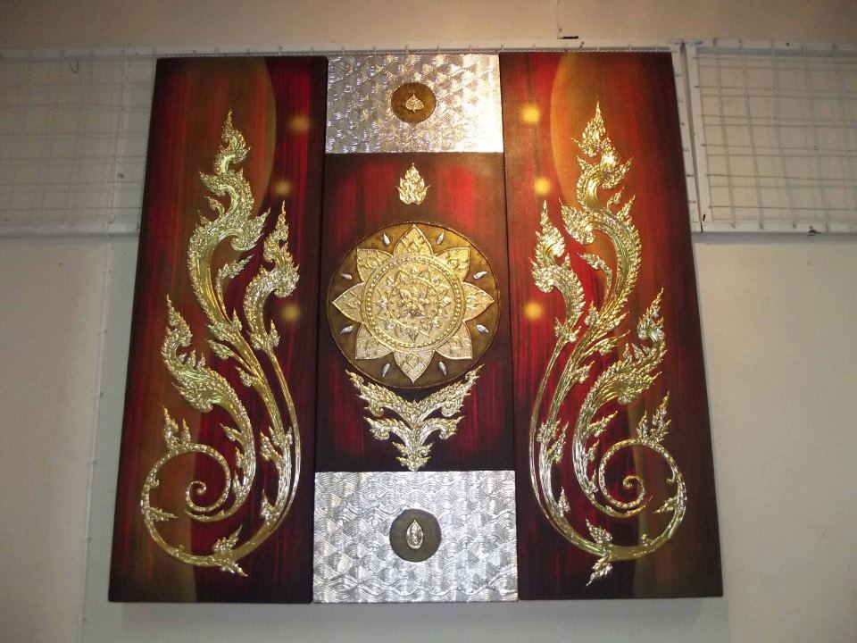ภาพวาดแนวพุทธศิลป์ รูปที่ 7