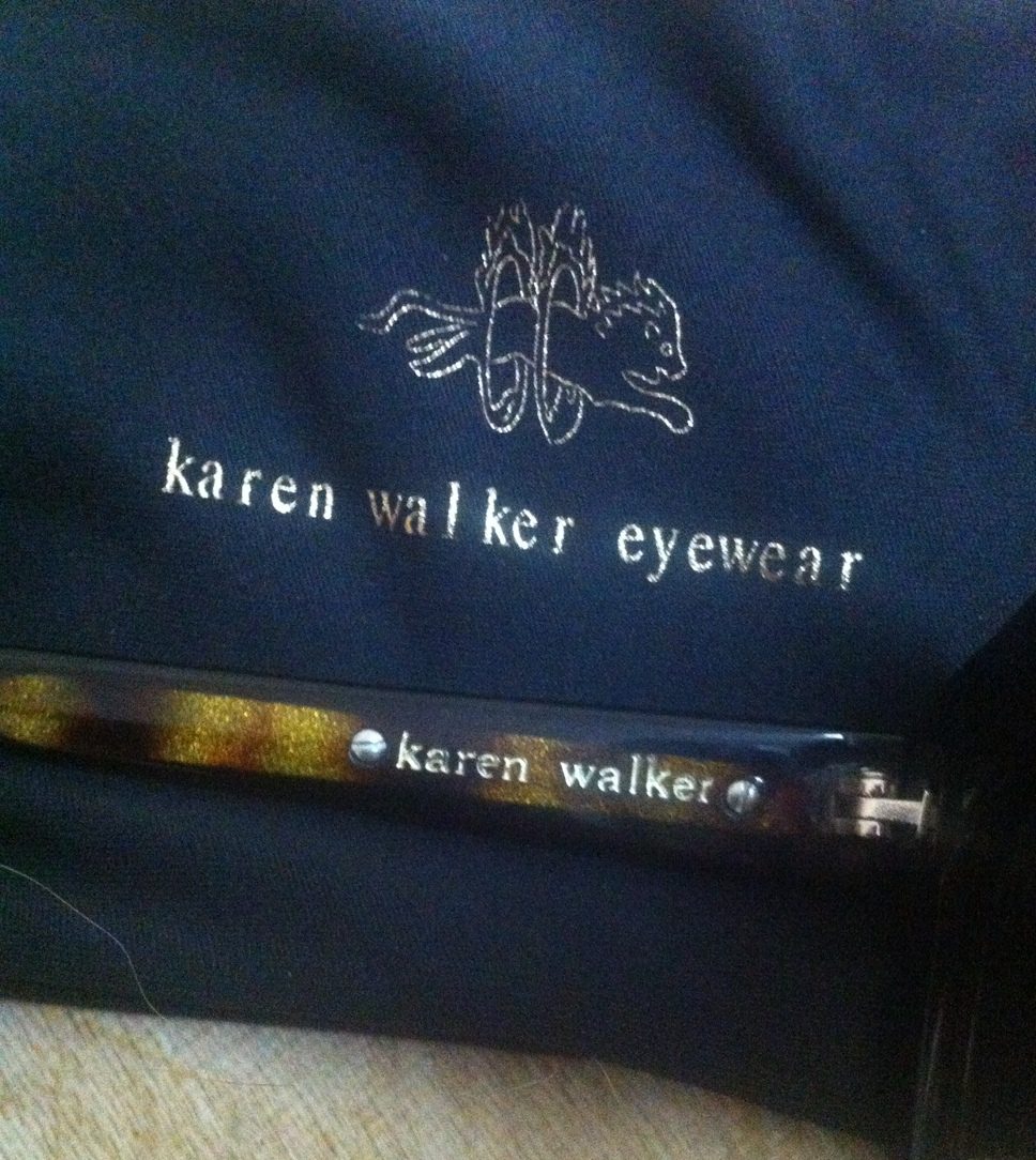 แว่น Karen walker สภาพดี ใช้งานน้อย ซื้อจากอเมริกา รูปที่ 1