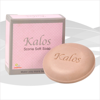 สบู่  kalos  scoria soft  soap รูปที่ 1