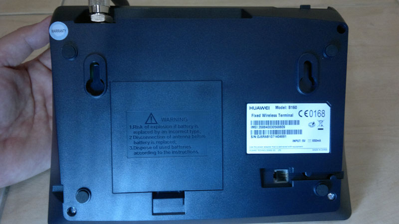 [ขาย] Huawei B-160 3G Fix Wireless Terminal รูปที่ 6