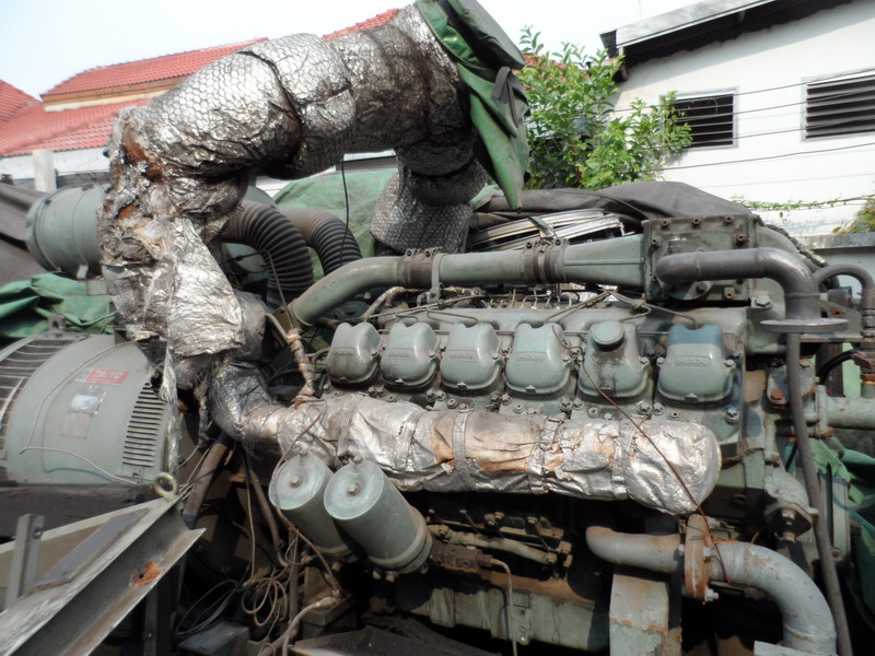 เครื่องปั่นไฟ500KVA. มือสองสภาพเยี่ยม รูปที่ 1