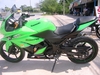 รูปย่อ ขายkawasaki ninja 250 2011 สีเขียวดำ แต่งพองามครับ เลขไมล์ 3000โล รูปที่2