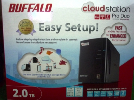 ขาย CloudStation Pro Duo (CS-WV/R1 Series) Buffalo 2 TB ตัวใหม่ล่าสุด จาก Buffalo รูปที่ 1