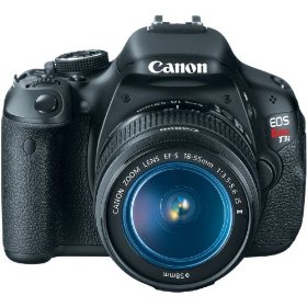 PRICE SAVER Canon EOS Rebel T3 12.2 MP CMOS Digital SLR with 18-55mm IS II Lens รูปที่ 1