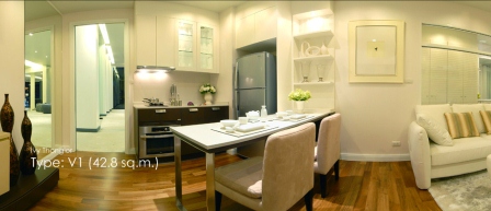 Ivy Thonglor: 1 BR + 1 Bath, 43 Sq.m, 8th fl for Rent รูปที่ 3