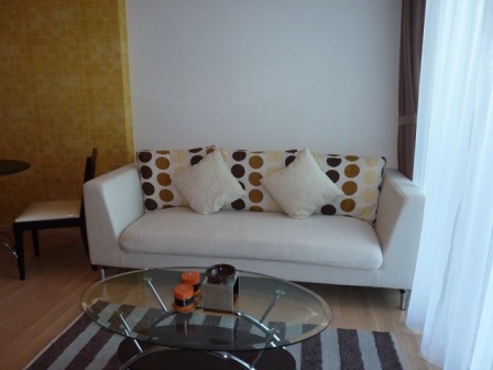 Siri@Sukhumvit: 1 BR + 1 Bath, 51 Sq.m, 10th fl for Rent รูปที่ 2