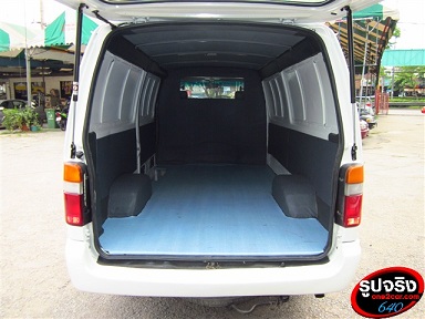 ขายรถตู้ทึบมือสอง TOYOTA HIACE หัวจรวดใช้ส่งของ ซื้อไปใช้ได้เลย สวย ราคาถูก รูปที่ 6