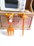 ไม้จิ้มผลไม้ Rilakkuma 