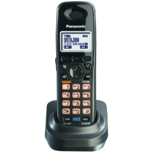 Sale Price Panasonic KX-TGA939T Extra Handset for KX-TG93XX Cordless Phones Series, Metallic Black  รูปที่ 1