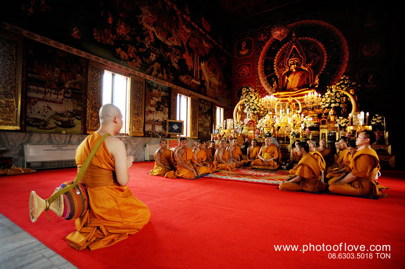 ถ่ายภาพงานบวช รูปที่ 2