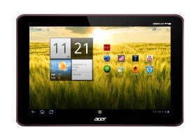 GREAT PRICES Acer Iconia A200-10r16u 10.1-Inch Tablet (Metallic Red) รูปที่ 1