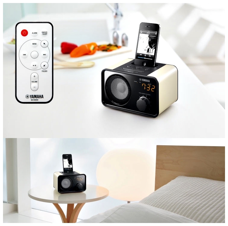 Audio Dock หรือ ลำโพงแบบตัังโต๊ะ พร้อมฟังค์ชั่นนาฬิการปลุก สำหรับ iPhone , iPod โดยเฉพาะ รูปที่ 5