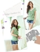 รูปย่อ Pre-Order : เสื้อแฟชั่นเกาหลี 3 สี (เขียว, ครีม, ชมพู ) พร้อมรับตัวแทนจำหน่าย รายได้ดี (ไม่มีค่าใช้จ่ายค่ะ) รูปที่5
