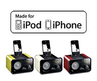 Audio Dock หรือ ลำโพงแบบตัังโต๊ะ พร้อมฟังค์ชั่นนาฬิการปลุก สำหรับ iPhone , iPod โดยเฉพาะ รูปที่ 1