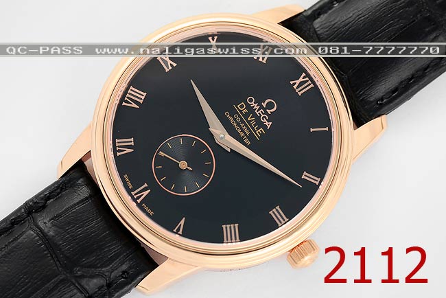 เรือนบาง สวยหรู ดูดีมากครับ // Omega De Ville Co-Axial Prestige Automatic Small Seconds Rose Gold (Mens Size 39mm.) รูปที่ 1