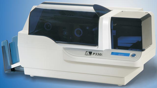 เครื่องพิมพ์ บัตรพลาสติก Zebra Card Printer P330i รูปที่ 1