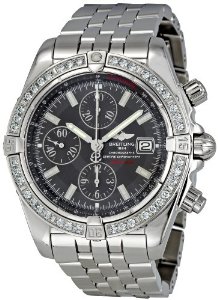 Breitling Men's A1335653/M512 Chronomat Evolution Diamond Bezel Watch For Sale  รูปที่ 1