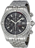 Breitling Men's A1335653/M512 Chronomat Evolution Diamond Bezel Watch For Sale 