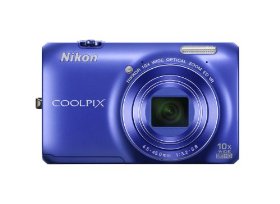 Nikon COOLPIX S6300 16 MP Digital Camera with 10x Zoom NIKKOR Glass Lens and Full HD 1080p Video (Blue) รูปที่ 1