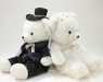รูปย่อ ตุ๊กตาหมีแต่งงาน ตุ๊กตาคู่บ่าวสาว เป็นของขวัญแต่งงานให้คู่บ่าวสาวน่ารักๆๆ รูปที่3