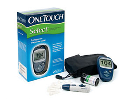 ชุดเครื่องวัดน้ำตาลในเลือด วัดเบาหวาน ยี่ห้อ OneTouch พร้อมอุปกรณ์ตรวจครบเซ็ต 25 เทส   รูปที่ 1