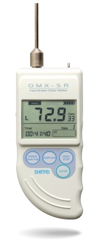 จำหน่าย เครื่องวัดกลิ่น เครื่องตรวจวัดกลิ่น (Portable Odor Level Indicator, Handheld Odor Meter)  SHINYEI model :  OMX-SR  รูปที่ 1