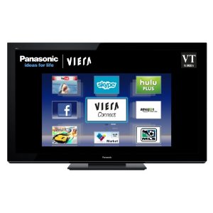 Low Price Panasonic VIERA TC-P65VT30 65-inch 1080p 3D Plasma HDTV, Black  รูปที่ 1